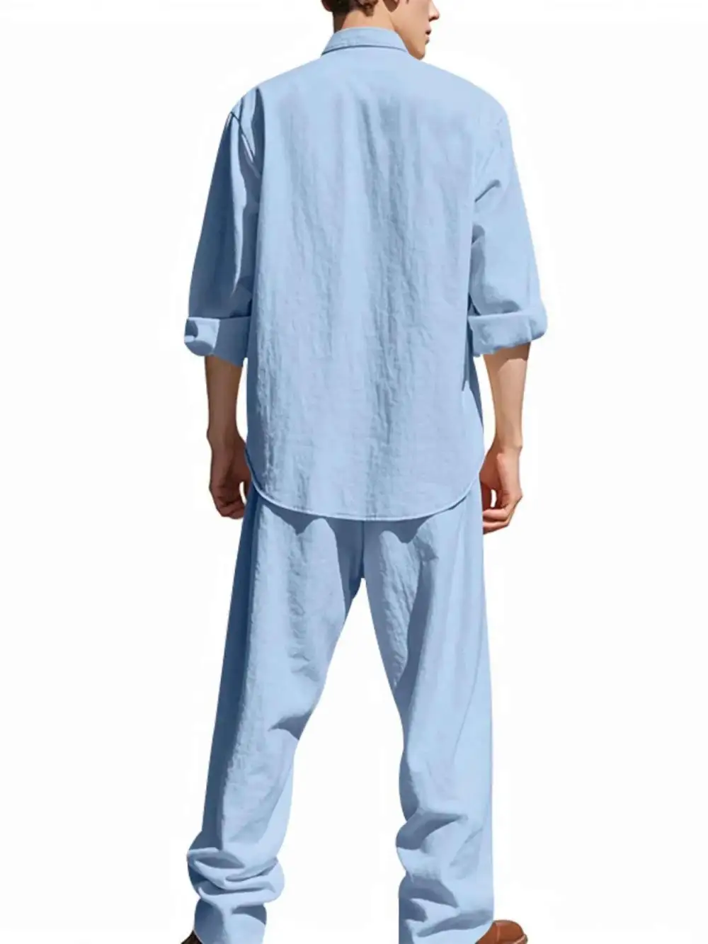 Button Up Shirt and Pants Set