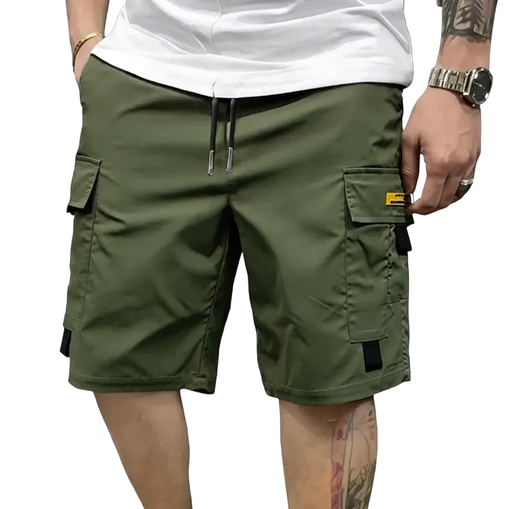 Men'S Multi-Pocket Cargo Shorts