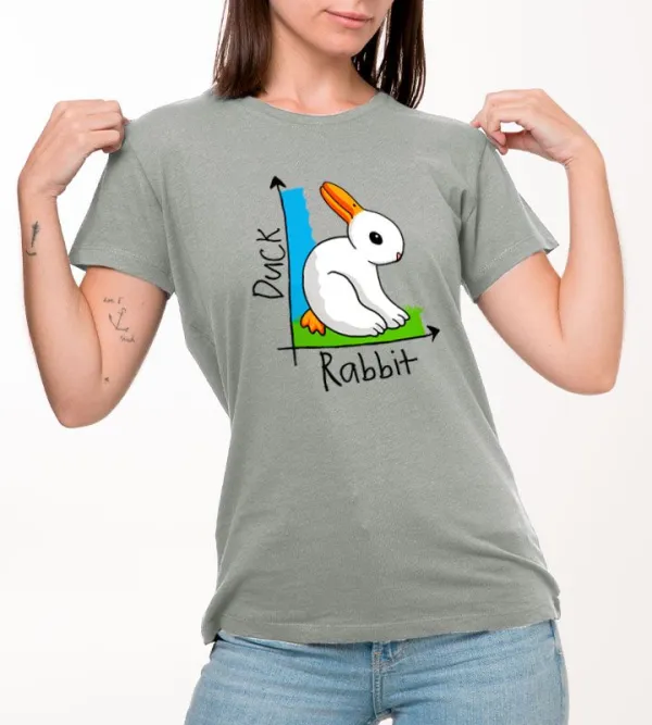 Duck and Rabbit Graphic T-Shirt