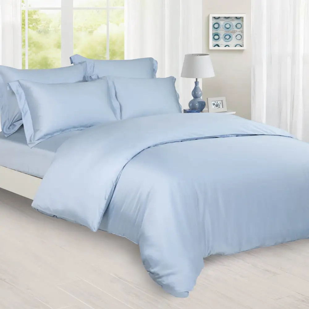 Classic Lyocell Fiber Solid Coordinated Bedding Collection