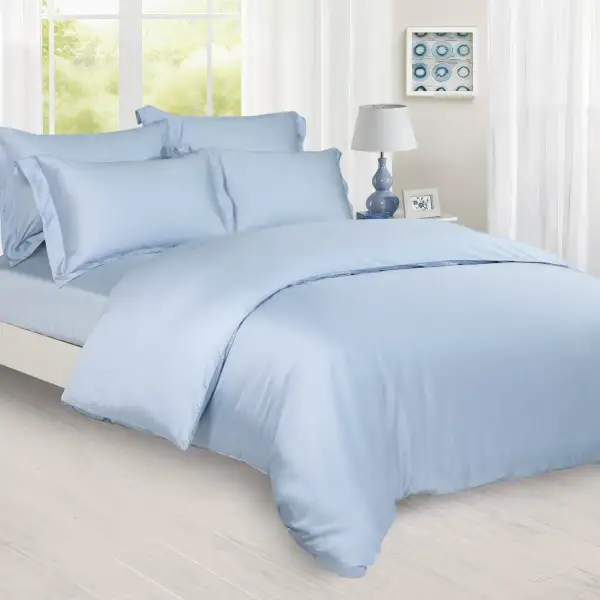Classic Lyocell Fiber Solid Coordinated Bedding Collection