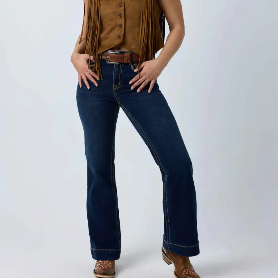 Women's Modern Bootcut High Rise Jeans