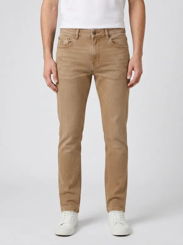 Men's Easygoing Flexible Slim Fit Stretch Denim Jeans