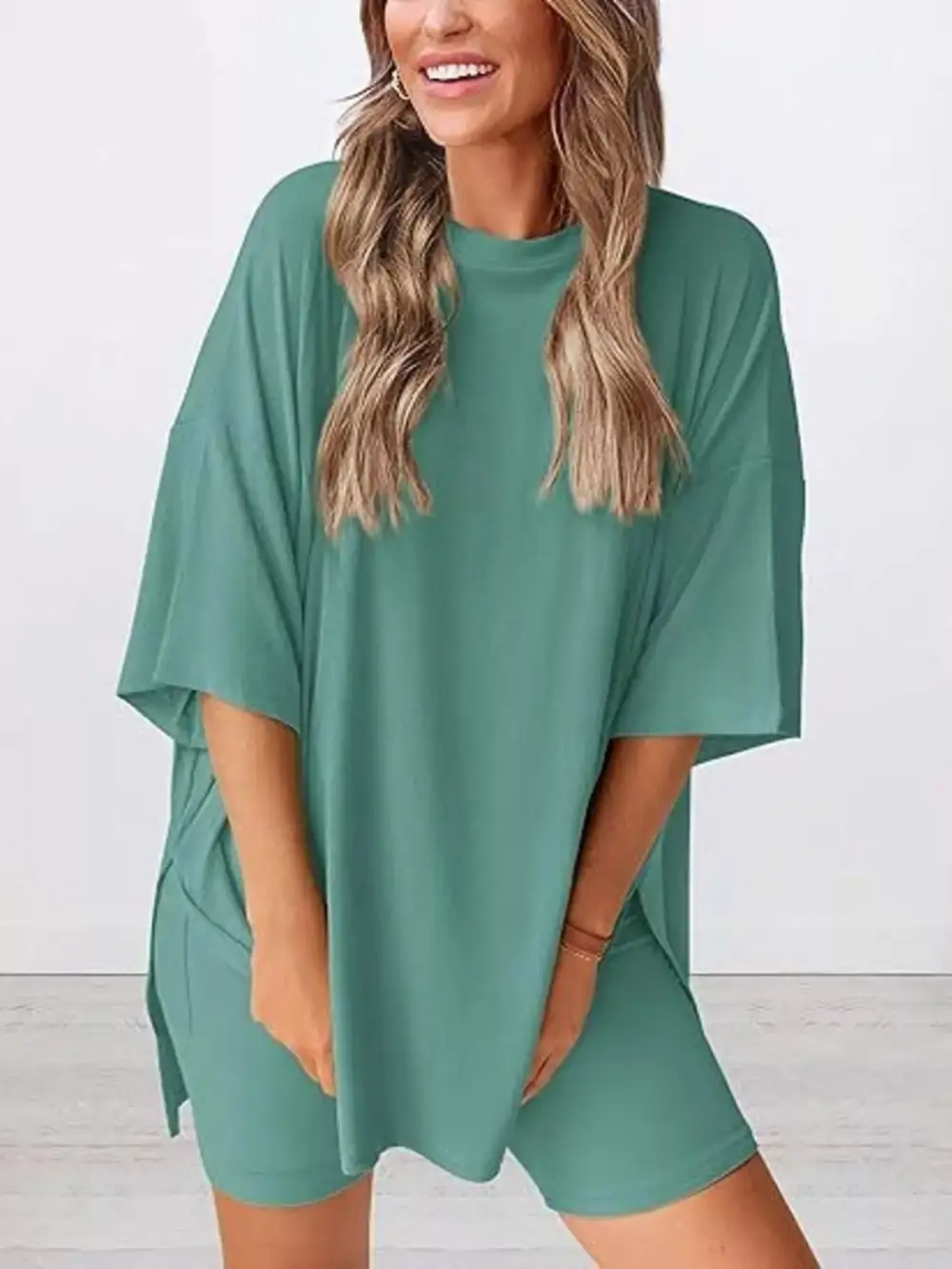 Half Sleeve T Shirt and Shorts Set