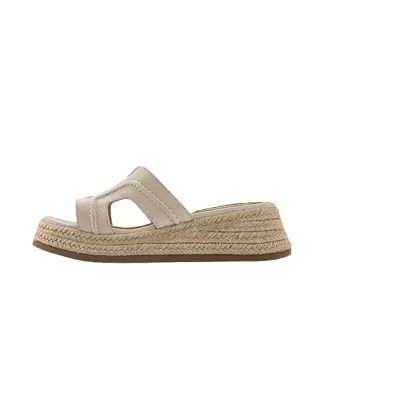Thick Sole Open Toe Slide Sandals