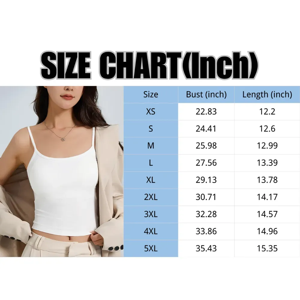 Women's Solid Ribbed Cami Tank Top