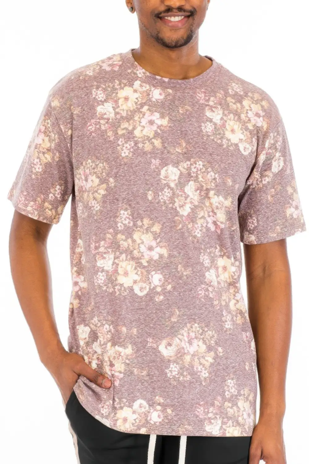 Heathered Floral T-Shirt