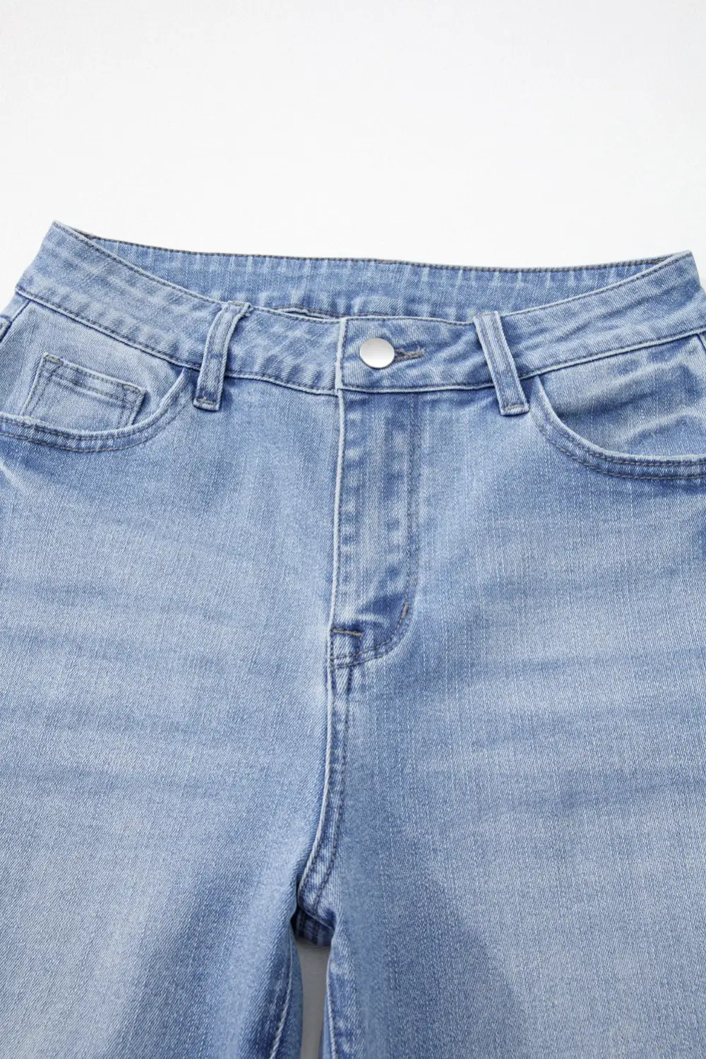 Subtle Texture Relaxed Fit Denim Jeans