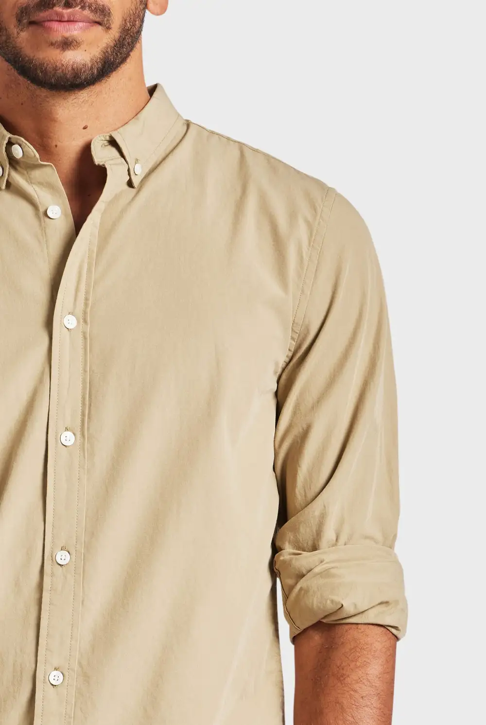 Regular Fit Linen Long - Sleeve Shirt