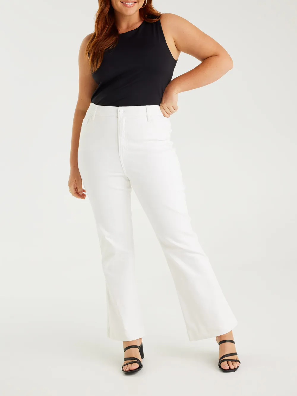 Cotton Bootcut Jean