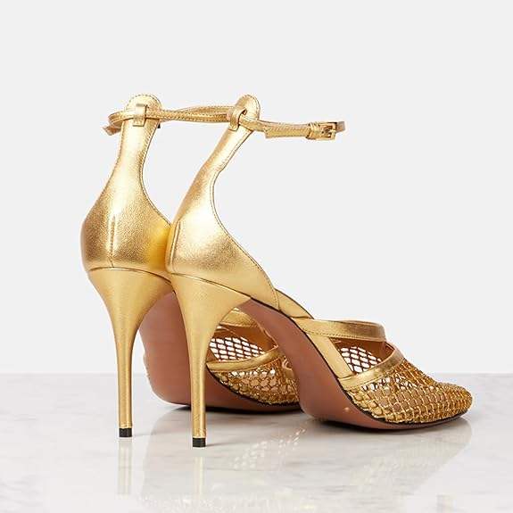 Elviera Mesh Stiletto Heels