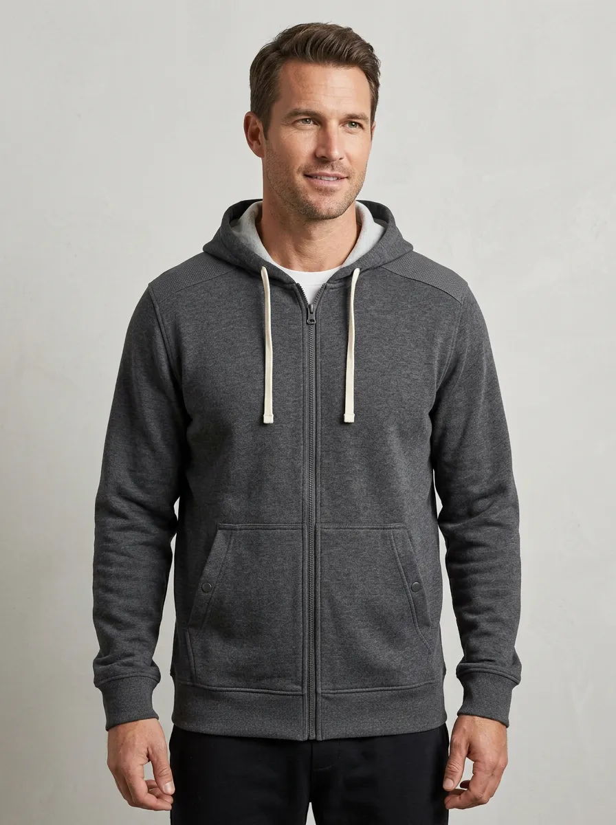 Men's Classic Zip-Up Sports Jacket