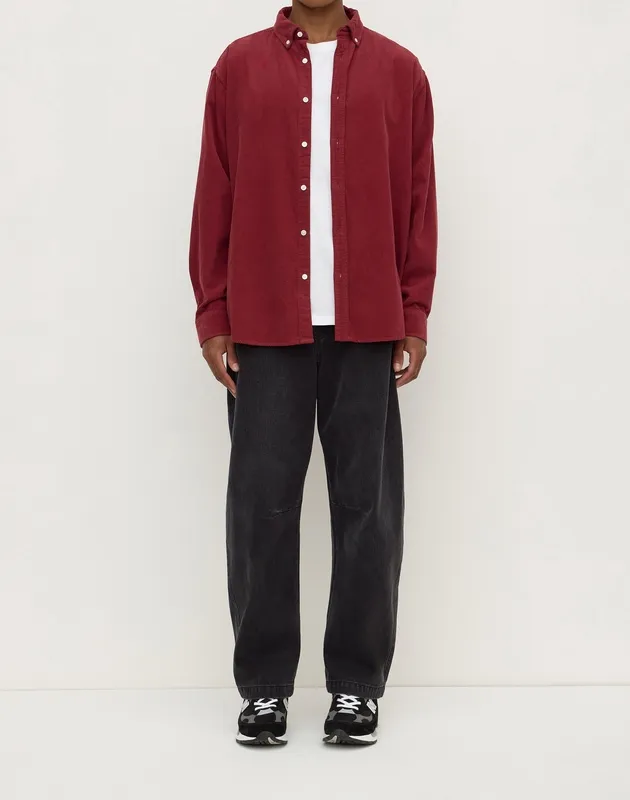 Brick Corduroy Shirt
