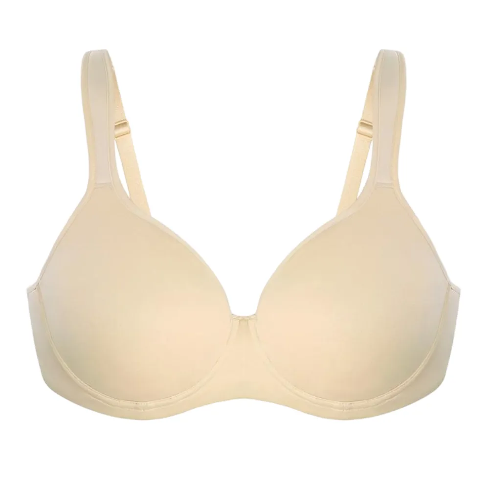 Full Coverage Unlined Unpadded Underwire Plus Size Minimizer Bra Everyday Bra