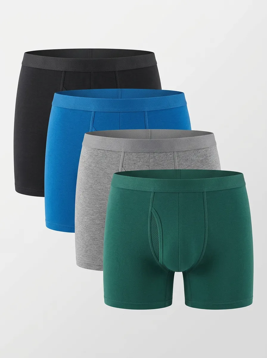 Comfort Practical Four Pack Briefs