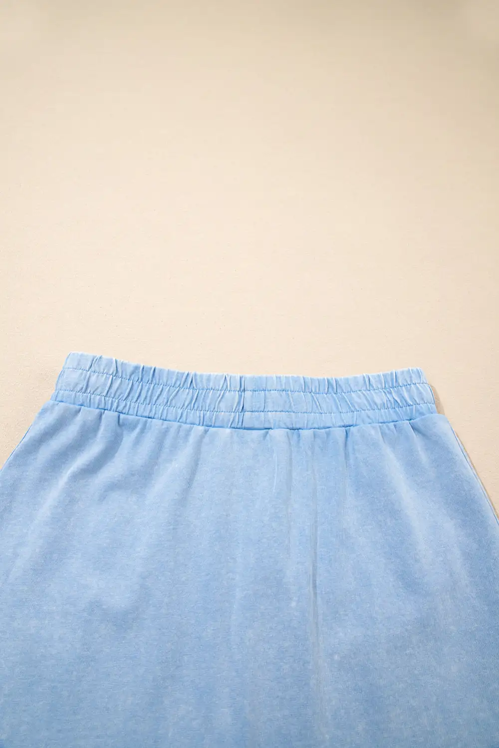 Casual Cotton Blend Pieces Detail Coordinated Set