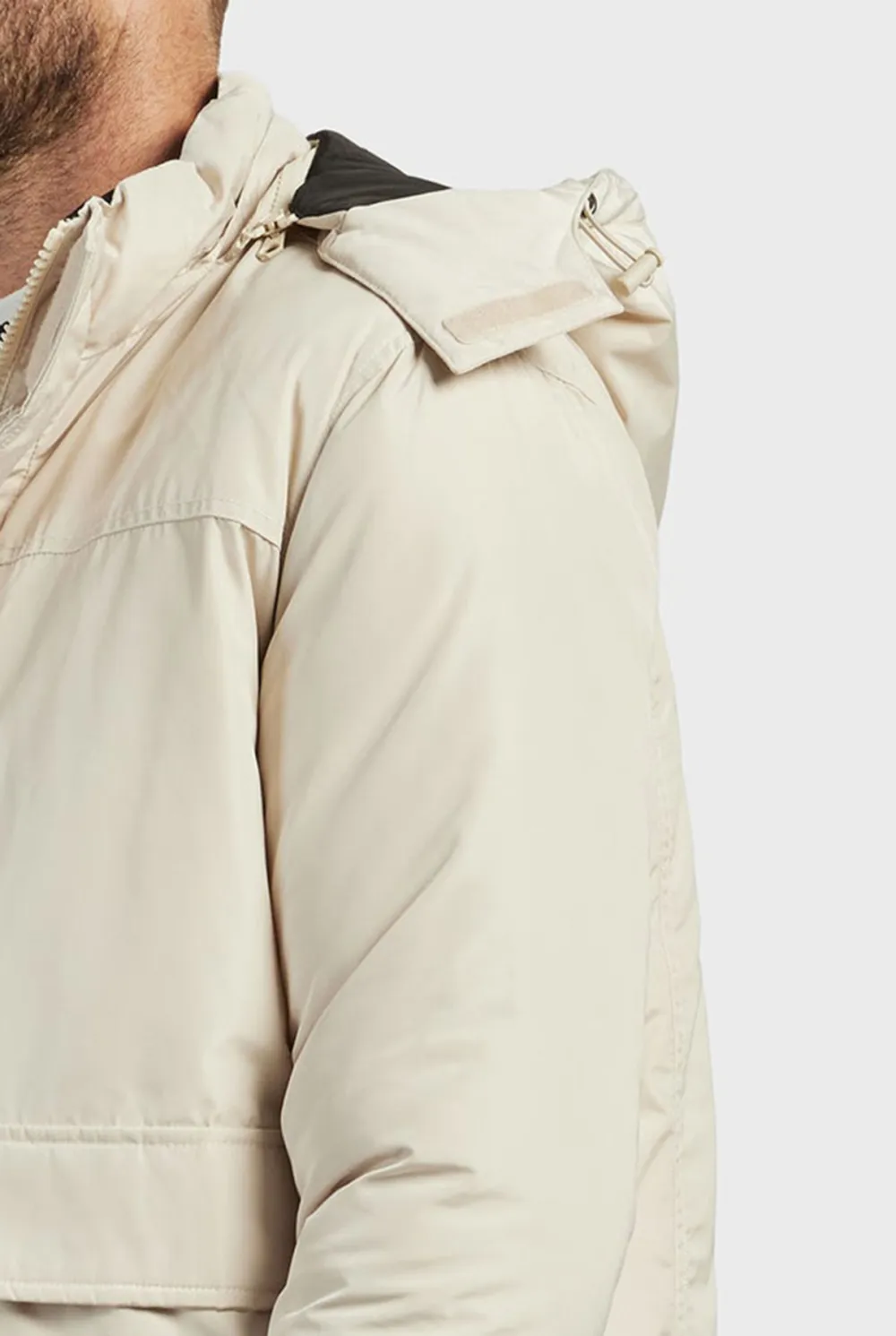 Oregon Puffer Jacket-Macadamia
