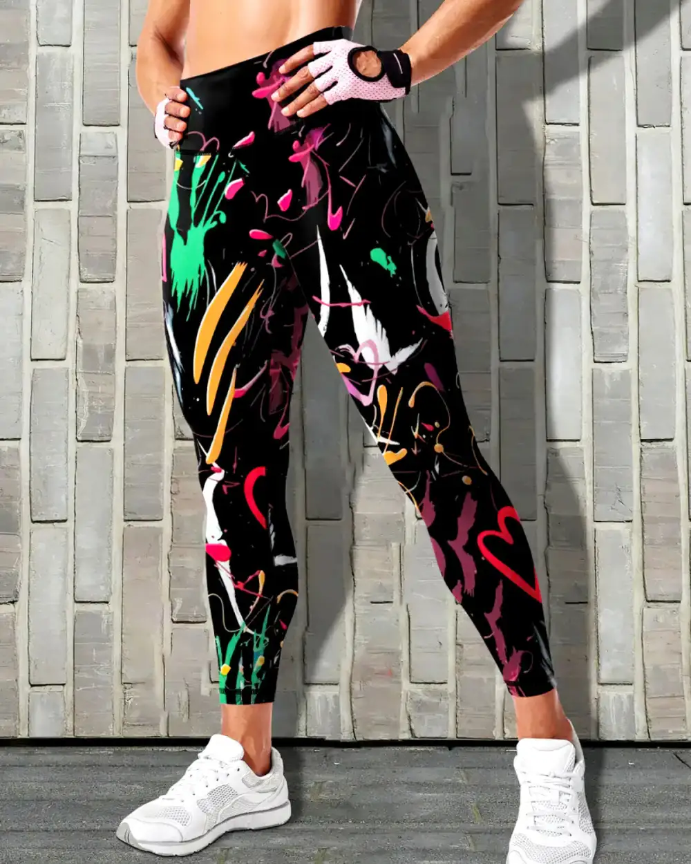 Abstract Workout Everyday Leggings