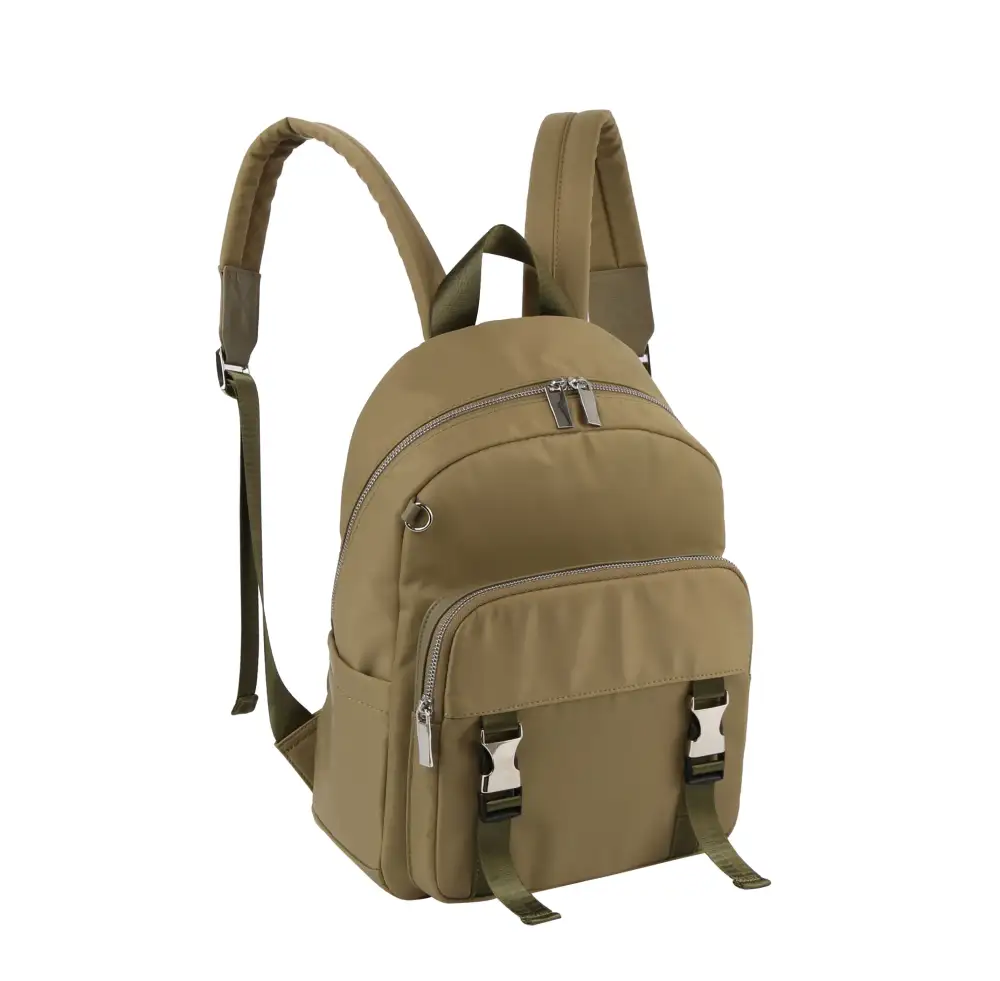 Buckle Pocket Utility Backpack