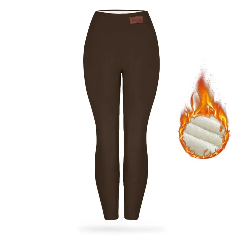 Women's Ultra-Warm Fleece-Lined Winter Leggings