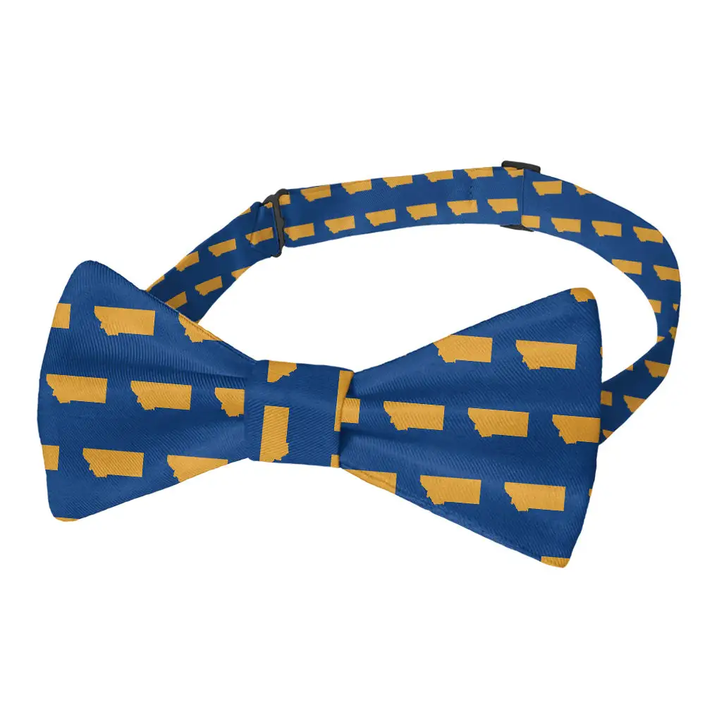 Structured Outline Motif Bow Tie