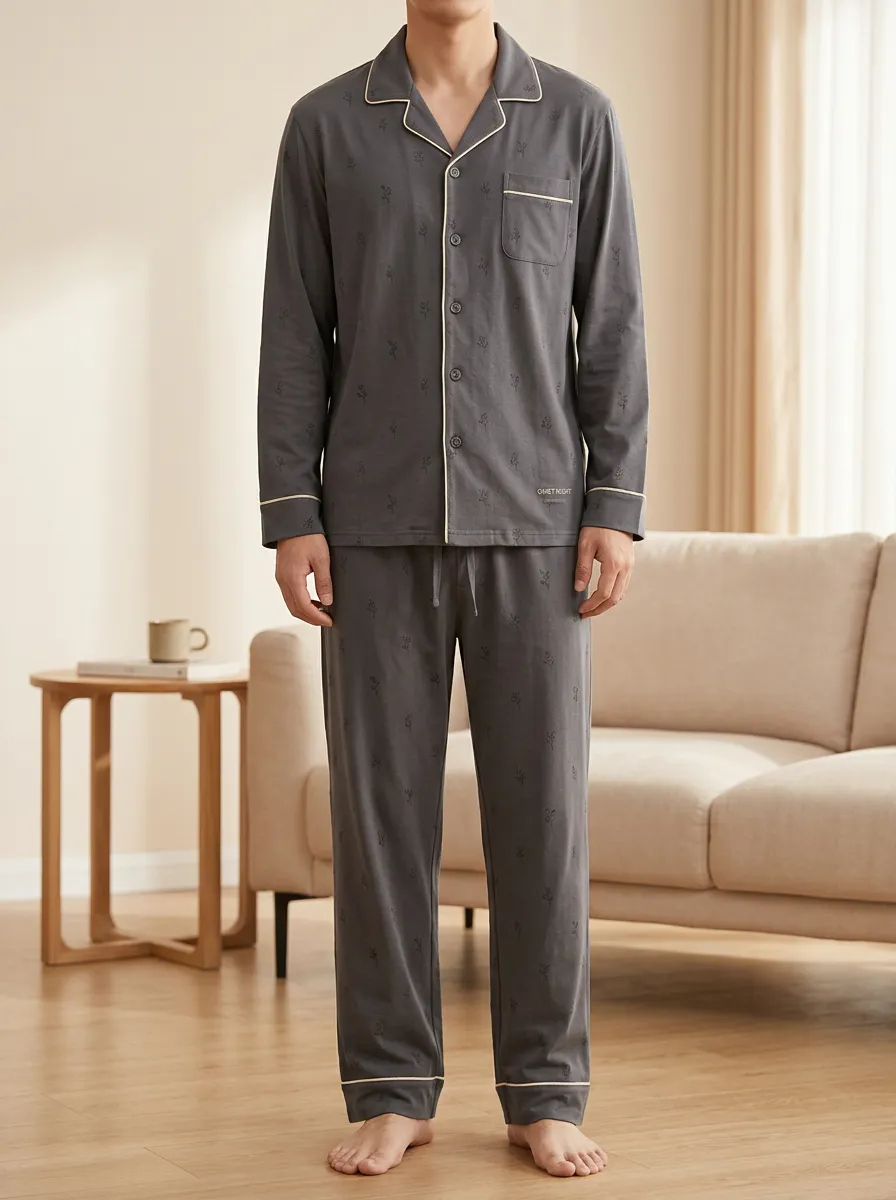 Everyday Motif Classic Men's Pajama Set