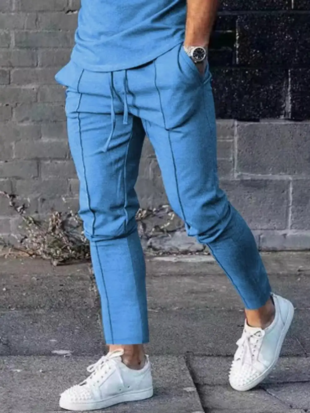 Refined Men's Full Size Casual Drawstring Pants Plus Size