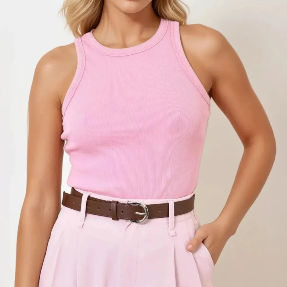 Streamlined Cotton Tank Top