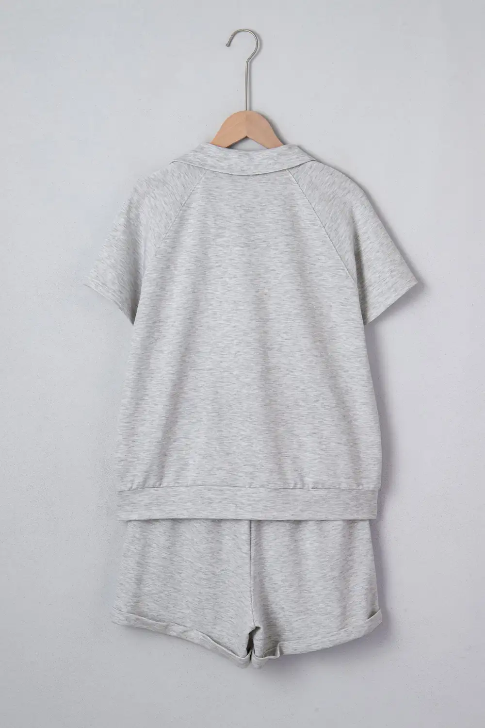 Drawstring Shorts Relaxed Shorts Lounge Set Layer
