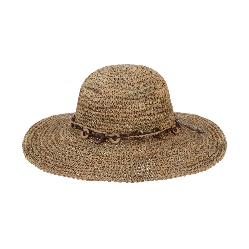 Women’s Classic Packable Straw Round Crown Hat
