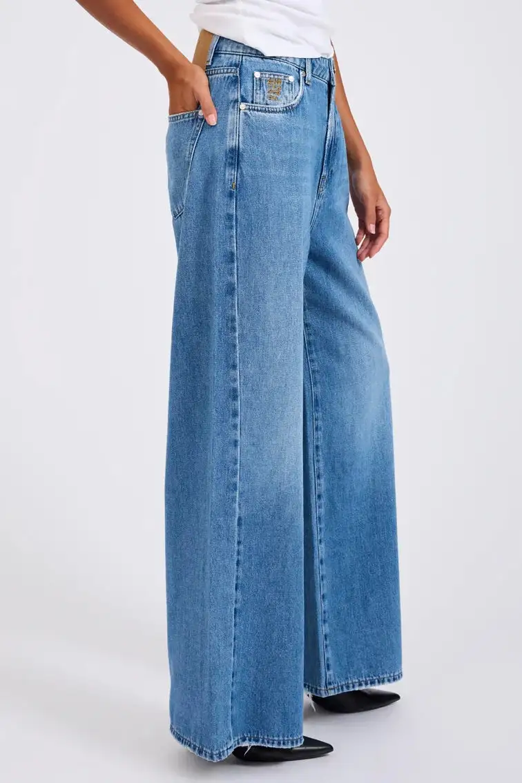 Women's Versatile Drape Wide Leg Trousers