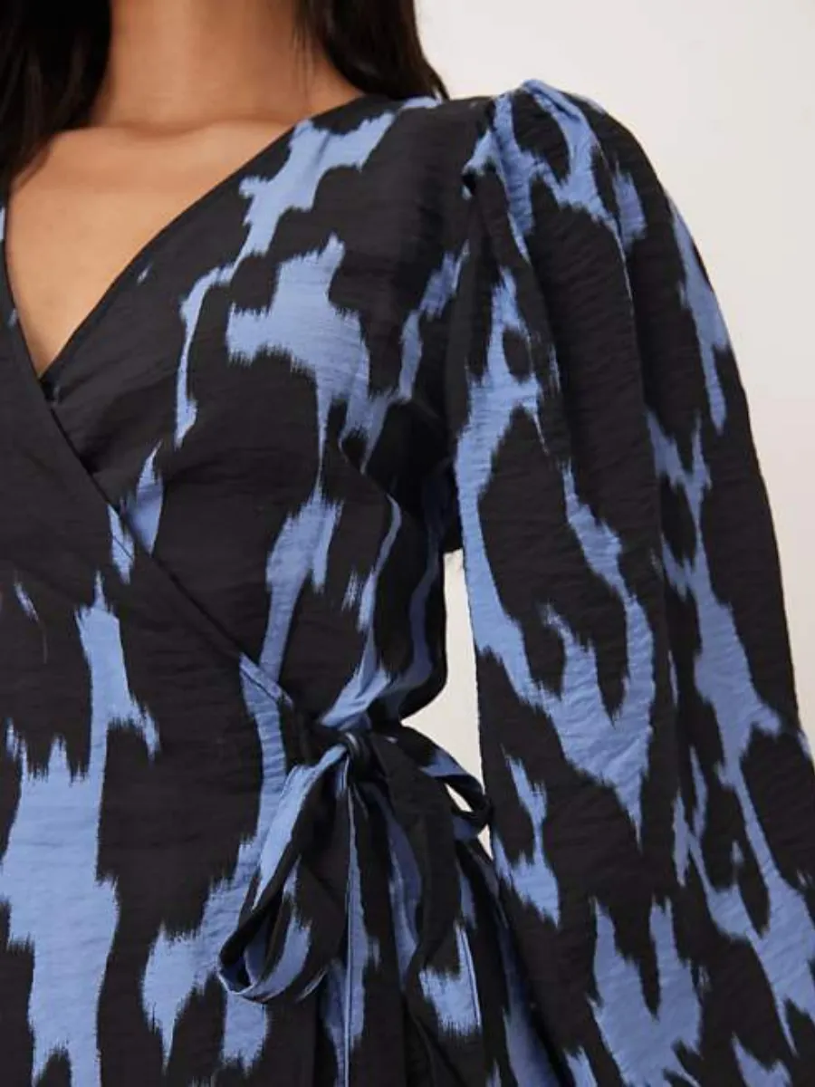 Abstract Print Blouse