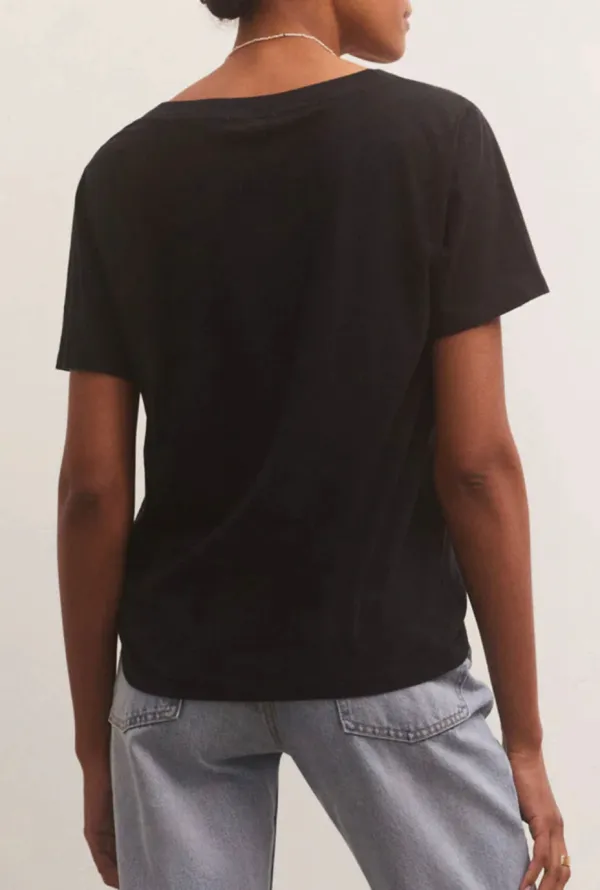 Modern V Neck Relaxed Tee