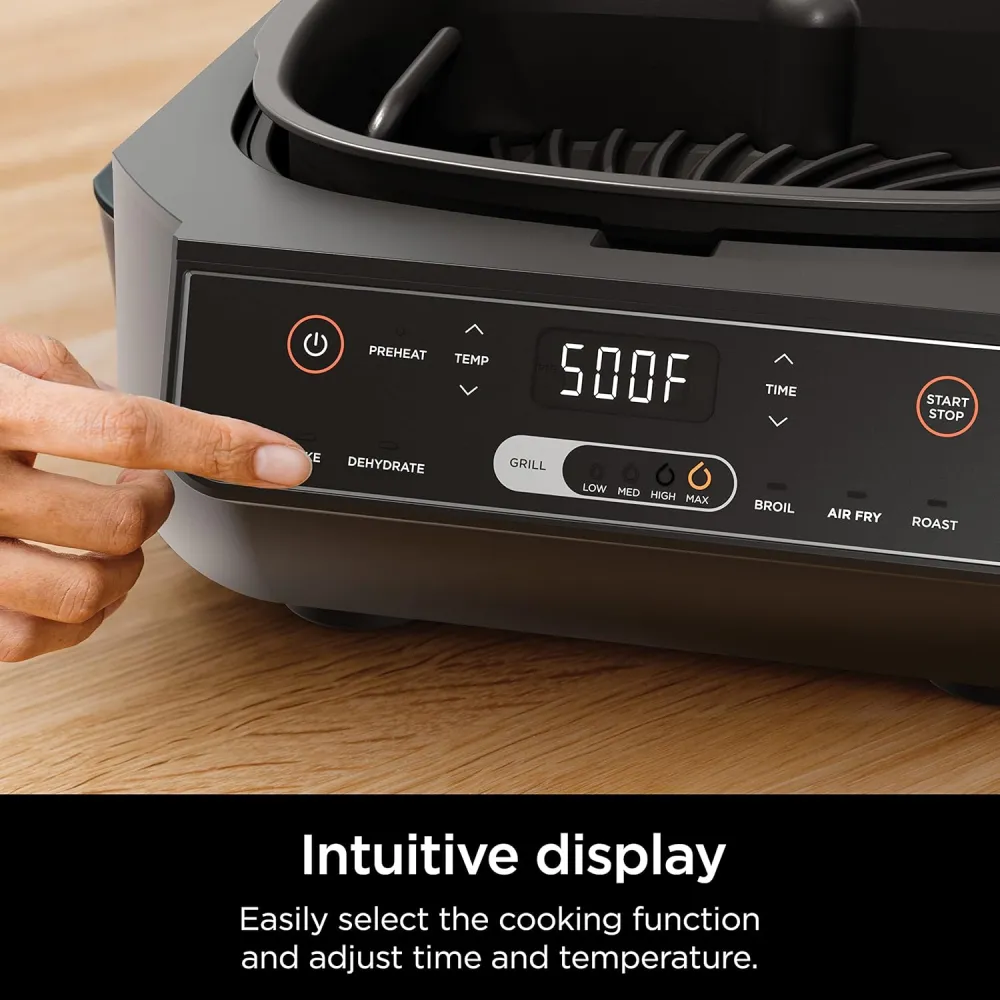 Ninja EG201 Foodi 6-in-1 Indoor Grill with Air Fry