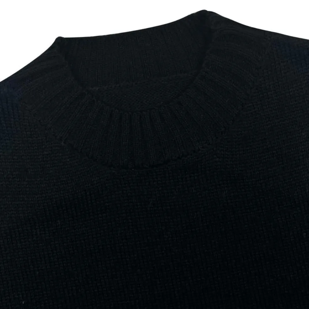 Women's Striped Patchwork Print Batwing Sleeve Split Hem Sweater for Fall & Winter