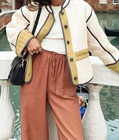 Quilted Relaxed Jacket