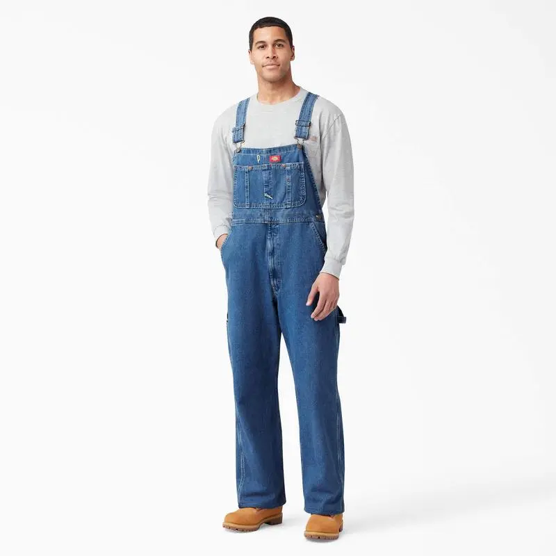 🔥Men's Classic Bib Overalls Pockets Workwear