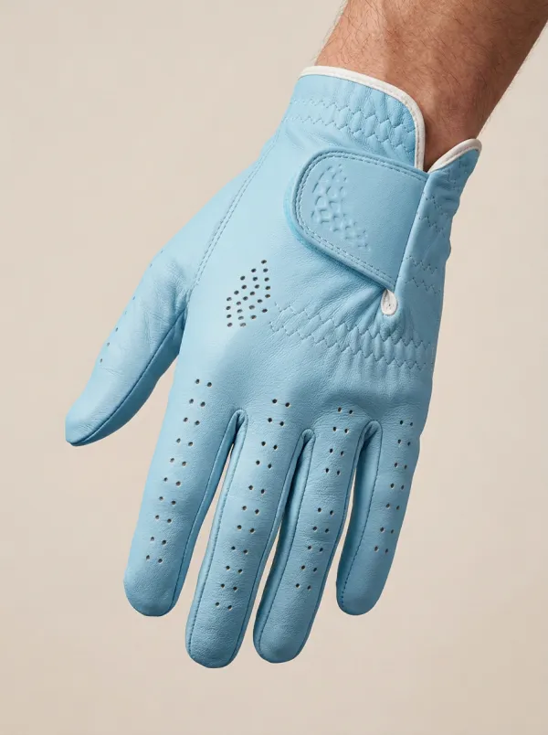 Lightweight Perforated Leather Golf Glove