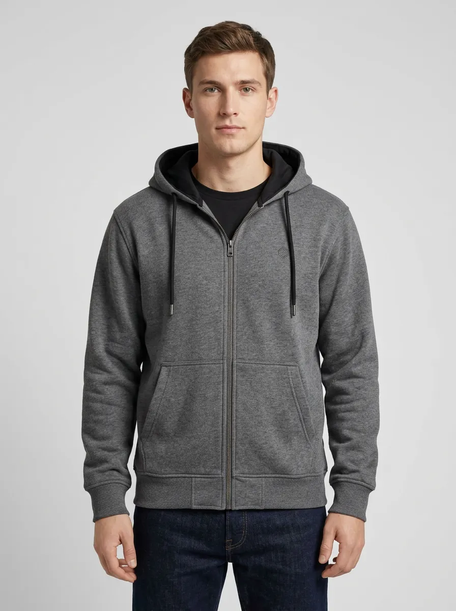 Training Zip-Up Hooded Edit Men's Sport Jacket