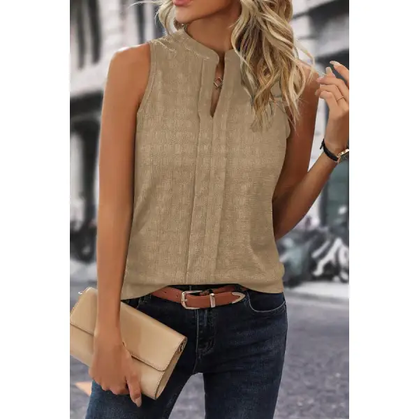 Textured Notched Tank