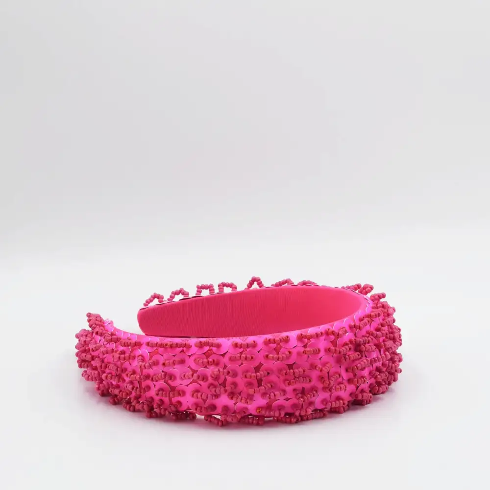 Simple Beaded Hair Headband