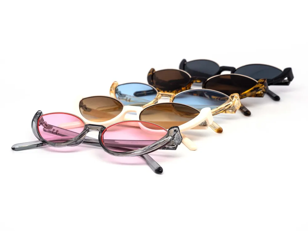 12-Pack Elegant Cat-Eye Assorted Sunglasses