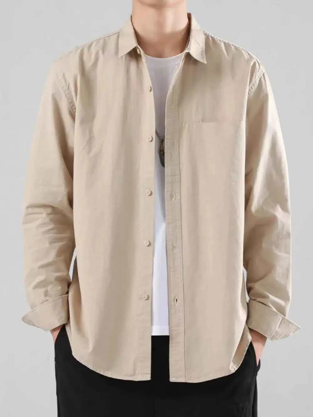 Button-Up Casual Shirt