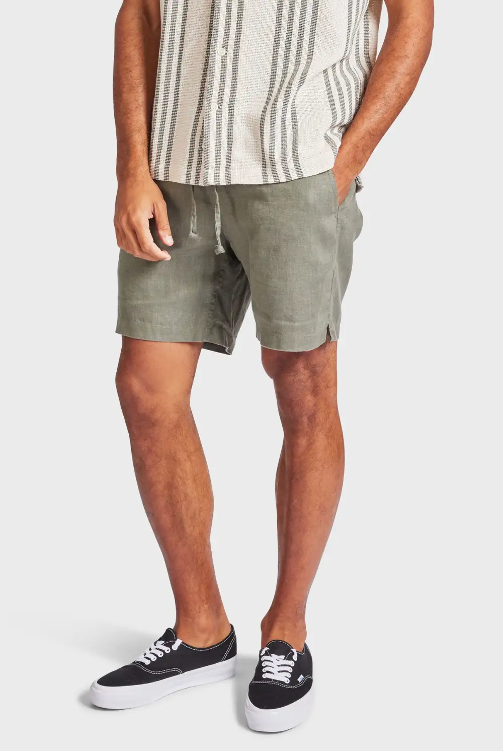 Riviera Linen Short-Bluegrass