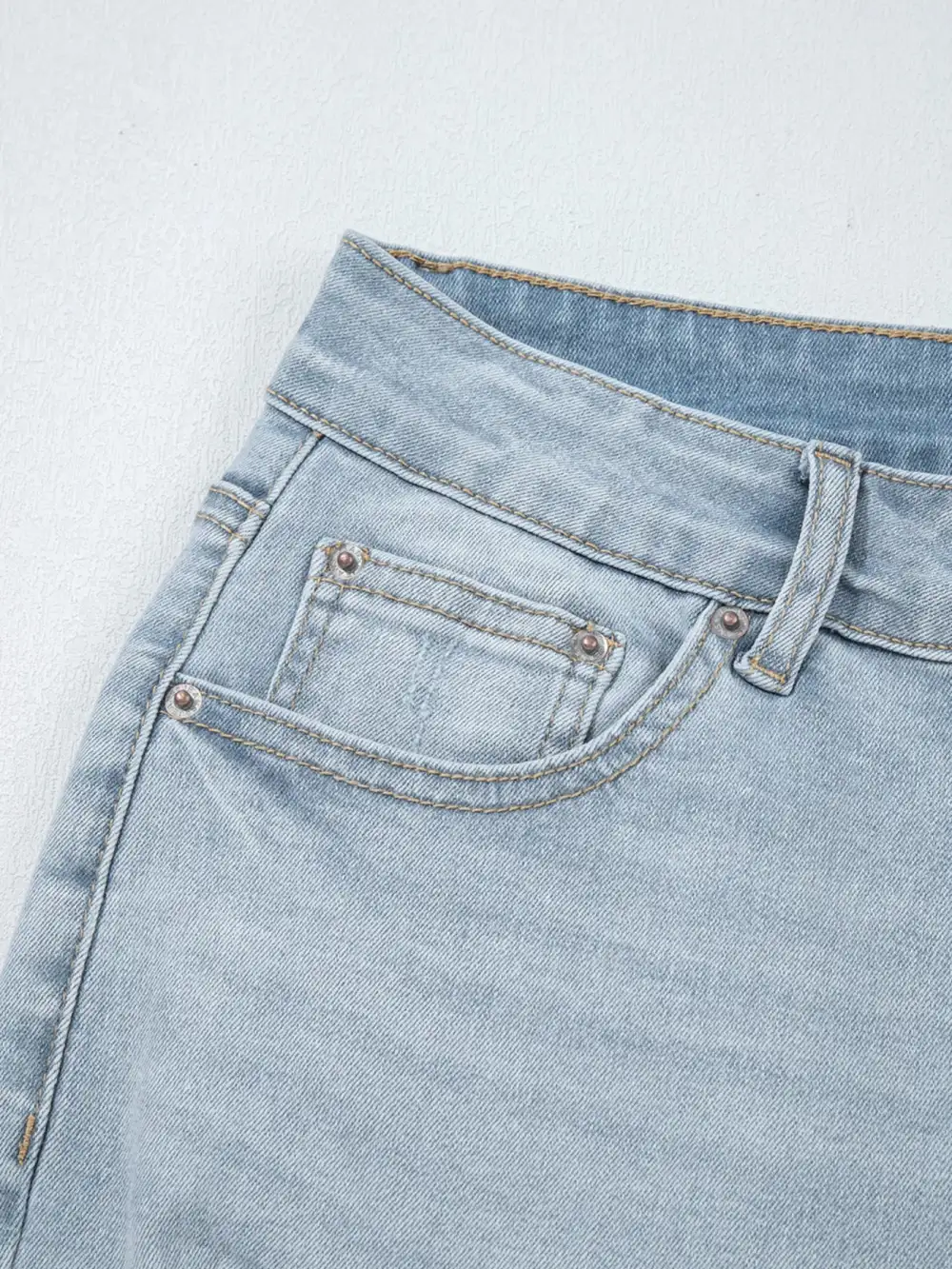 Mid Rise Ankle Length Distressed Skinny Denim Jeans