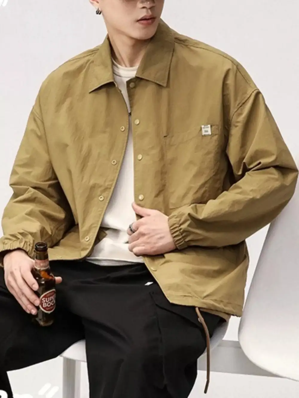 Casual Button Up Long Sleeve Shirt