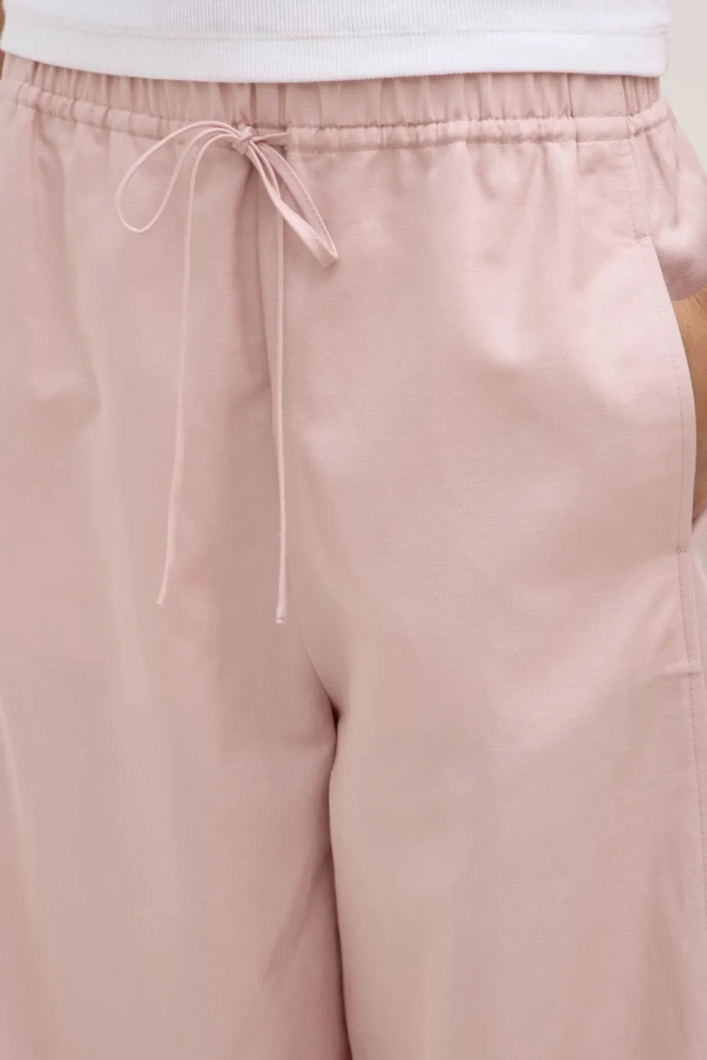 Elastic Waistband Pants