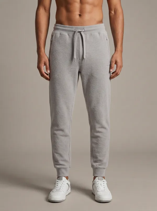 Men's Classic Embroidered Fitness Athletic Jogger Pants
