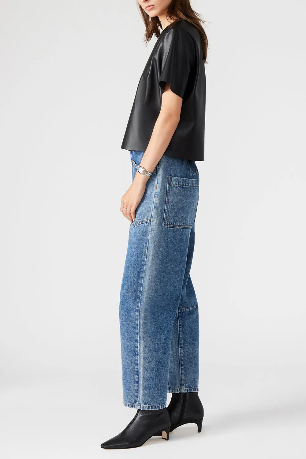 POLYESTER TOP BONE