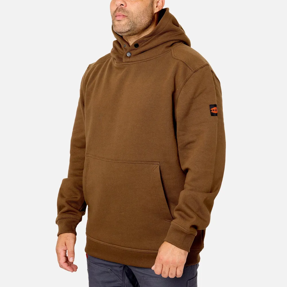 The Shevlin Hoodie Men's Water Resistant Workwear Hoodie  Midweight Fabric, DWR Finish & Hard Hat-Compatible Hood